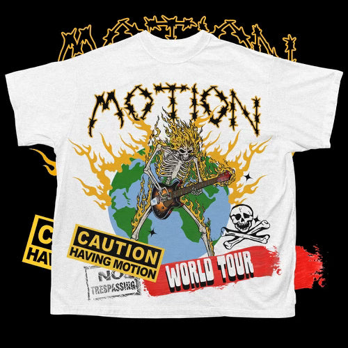 PLENTY MOTION "MOTION WORLD TOUR" TEE